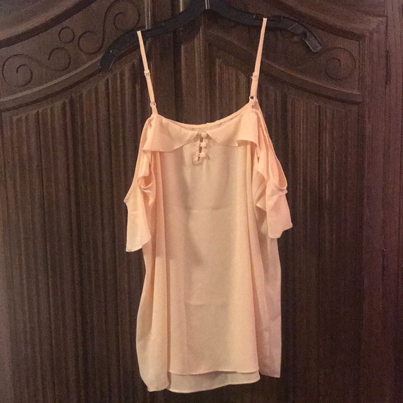 Whimsy Spaghetti Strap/Off Shoulder Blouse - Picture 4 of 5